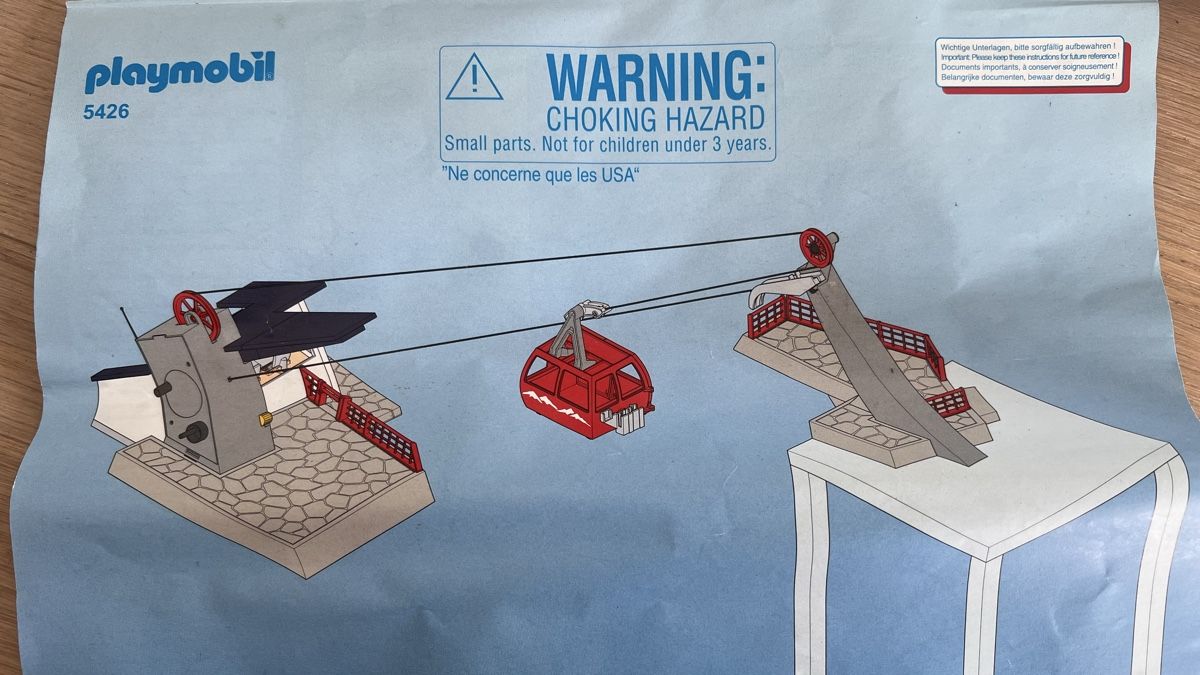 Playmobil Giocattoli: Playmobil Seilbahn 5426 – Usato da Böckten venduto da Yvonne70 5
