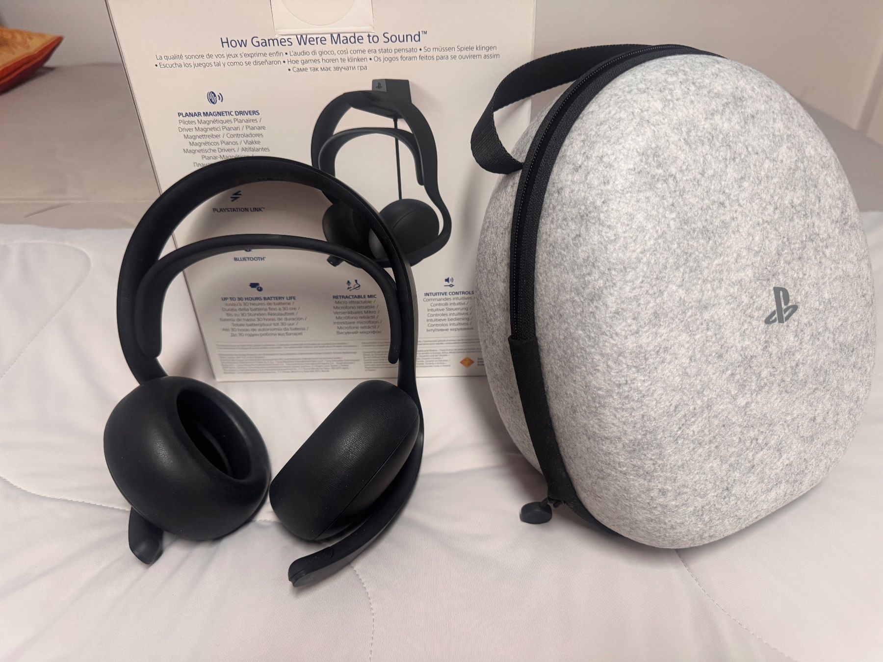 Sony Cuffie: PS5 Pulse Elite Wireless Headset Schwarz – Nuovo (secondo la descrizione) da Zürich venduto da UndeadStore