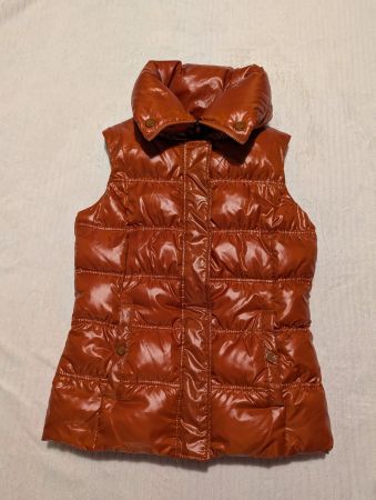 Gilet S.Oliver taille 36 orange brillant - comme neuf!