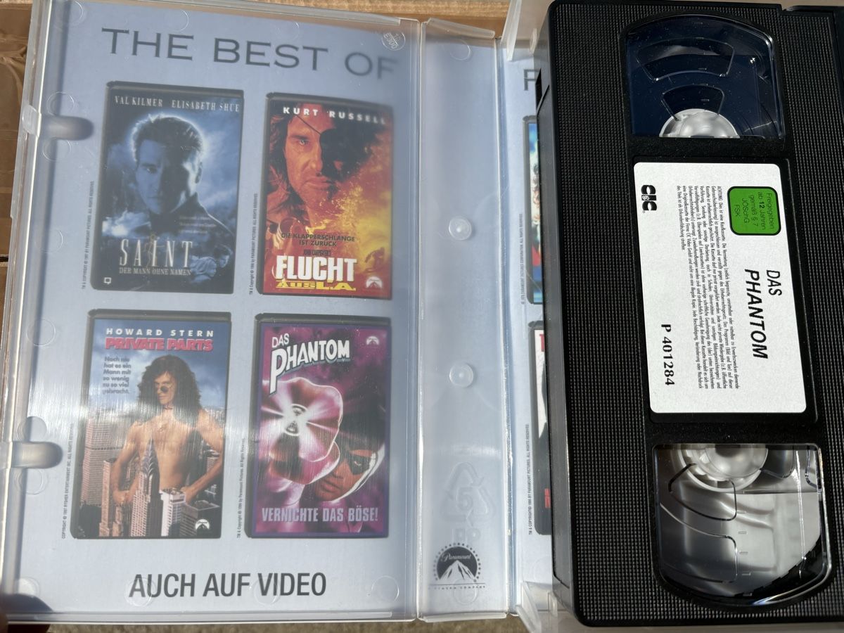 Alle VHS: VHS das phantom RAR TOP – Neu (gemäss Beschreibung) aus Herzogenbuchsee von warrior77 4