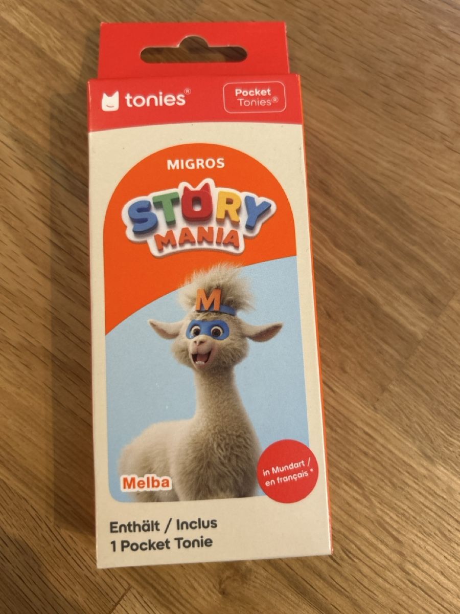 Tonies Figuren: Migros Tonie Melba – Neu und originalverpackt aus Davos Wolfgang von Mogli2.0