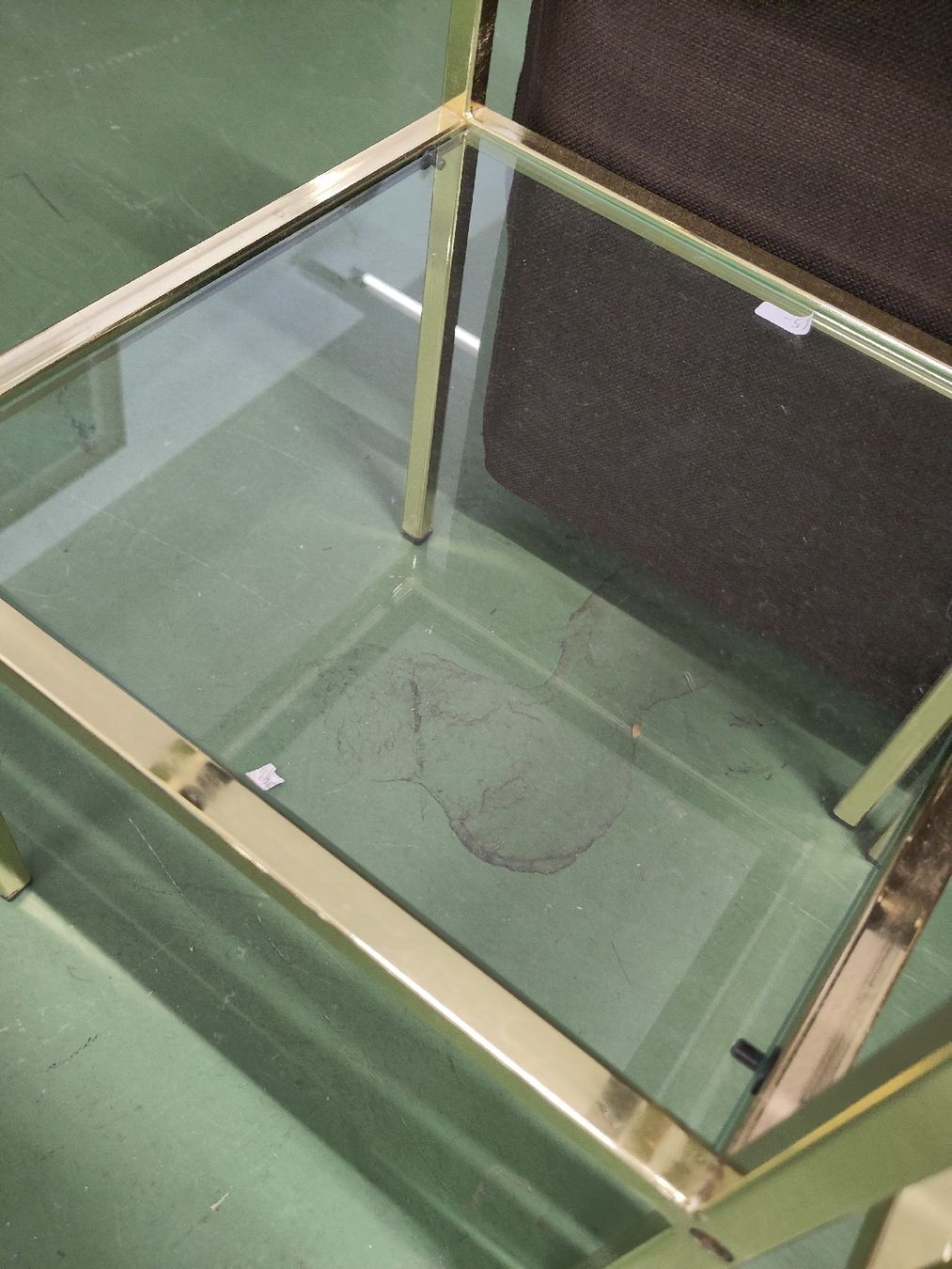 Tavoli: Beistelltische 2 Stück Glas&Messing – Usato da Pratteln venduto da Cartonsducoeur_bl 6
