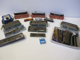 Lot Märklin H0 Modelleisenbahn, Lokomotive, Schienen, Wagen