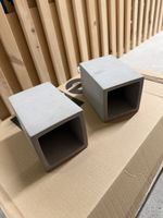 2er Set Dimmbare LED Beton-Deckenleuchte, neuwertig