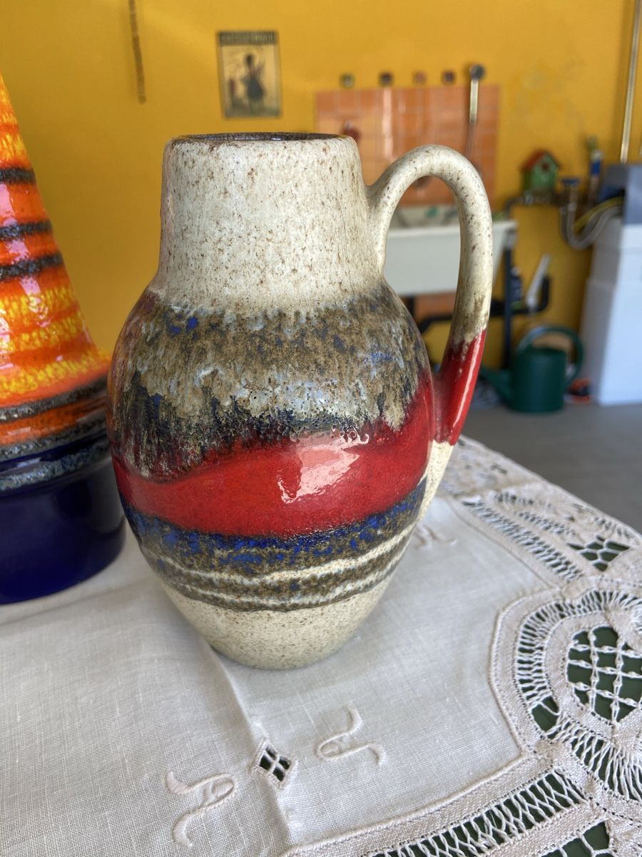 Vasi & Recipienti: Scheurich Sammelvase Lava  W. Germany – Usato da Gipf-Oberfrick venduto da Iberico 2