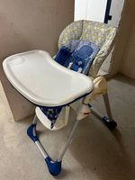 Chaise haute bébé, réglable et avec plateau