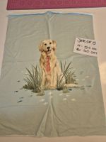 Jersey Stoff Panel Golden Retriever