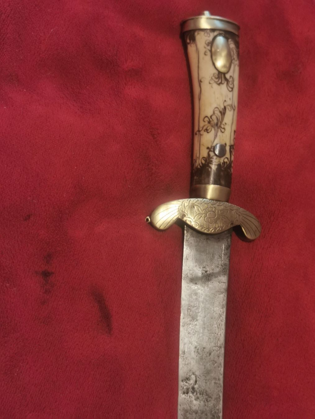 Posate: Antiker Hirschfänger Plaute um1800 – Usato da Mellingen venduto da fra_g7y8 4
