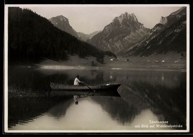 Cartes postales: Sämtisersee, See mit Blick auf Widderal – D'occasion à Berlin par bartko-reher