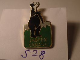 1 Vintage Jasper Kanada Bär Pin (S28)