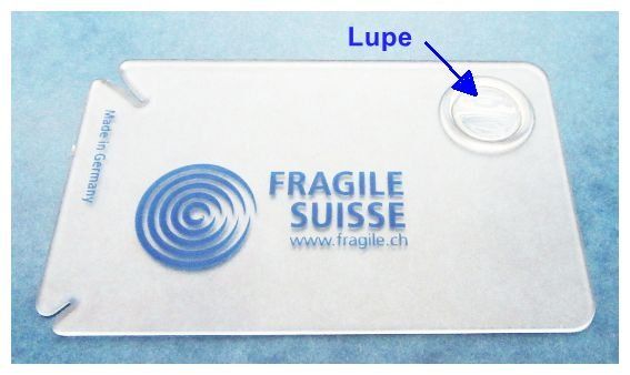 Alle Werkzeuge: Zeckenentferner mit Lupe (Kunststoff) – Neu (gemäss Beschreibung) aus Windisch von Vindonissa07