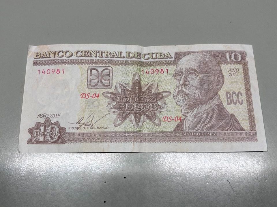 Banconote: 10 Pesos cubani del 2015 – Usato da Giubiasco venduto da LorisVale