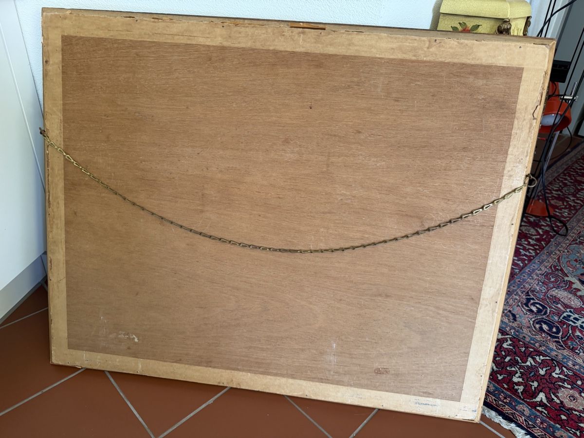 Dipinti: Fritz Hug Gemälde 73cm x 58cm ohne Rahmen – Usato da Zürich venduto da sne.swiss 5