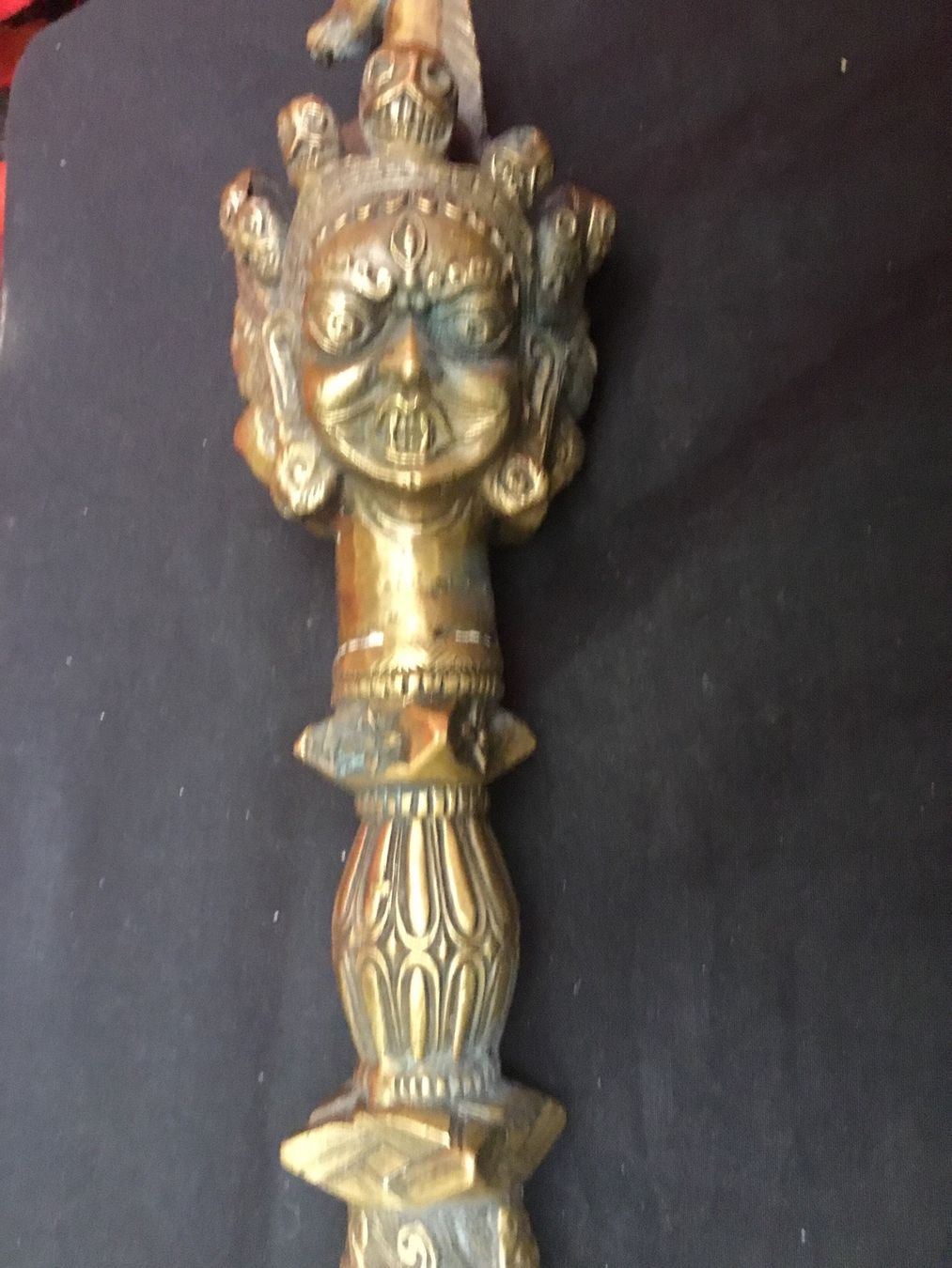 Skulpturen & Statuen: Tbetische Phurbu Bronze – Gebraucht aus Schlieren von Jeajet