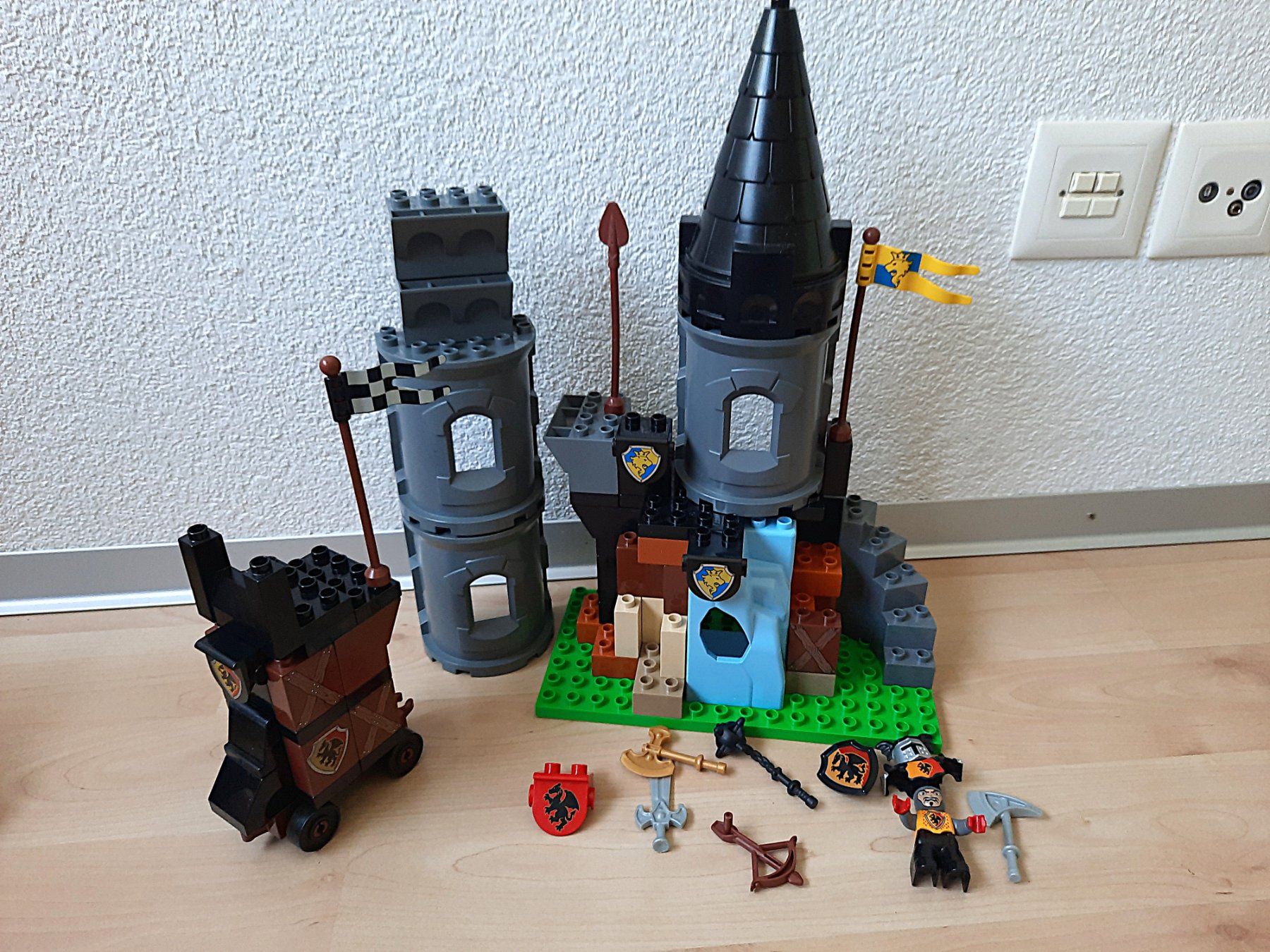 Lego Giocattoli: Lego Duplo Original Verteidigungsturm – Usato da Burgdorf venduto da annalisi 2