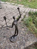 Bronzefigur Tennisspieler