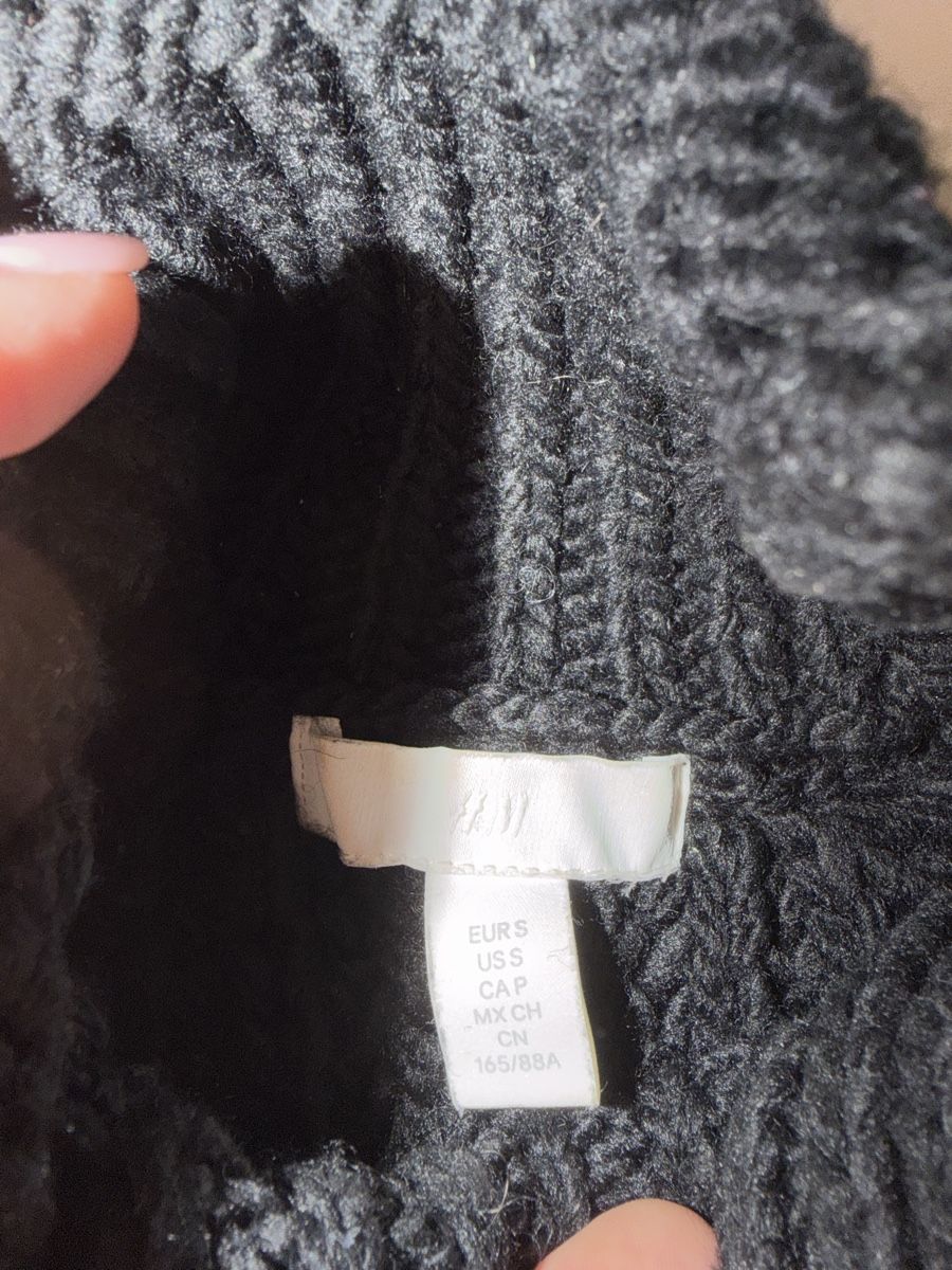 H&M Pulls & Sweat-shirts: H&M Rollkragen Pullover schwarz Strick Grösse S  – Neuf (Voir description) à Luzern par Lorena.haj 1