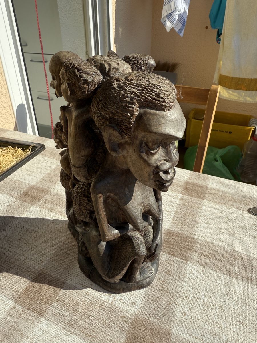 Xilografie: Skulptur Afrika Holz – Usato da Zug venduto da sir_pk 1