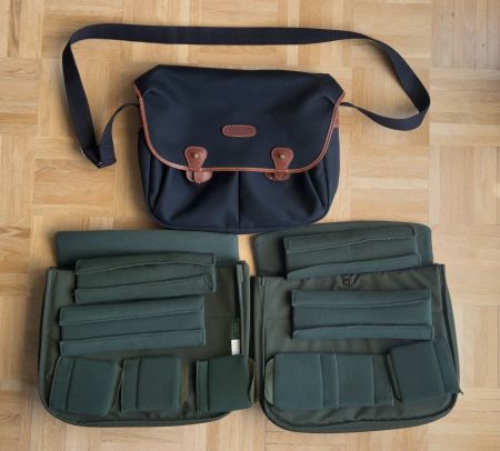 Billingham Hadley Large Schwarz/Braun mit zweitem Einsatz