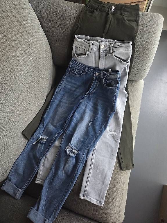 Lotti di vestiti: 3er Jeans-Set XS-S - Zara & Basics – Usato da Winterthur venduto da Janine18 2