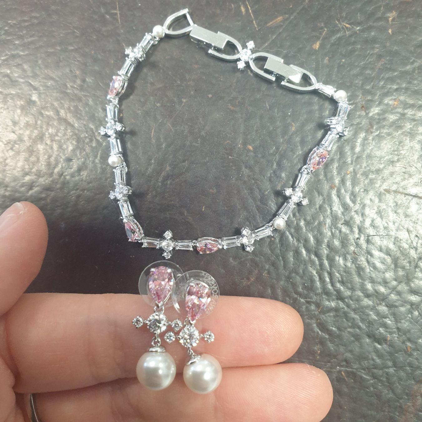 Swarovski Bracciali & Braccialetti: Schmuckset Swarovski – Nuovo (secondo la descrizione) da Zofingen venduto da siana.m