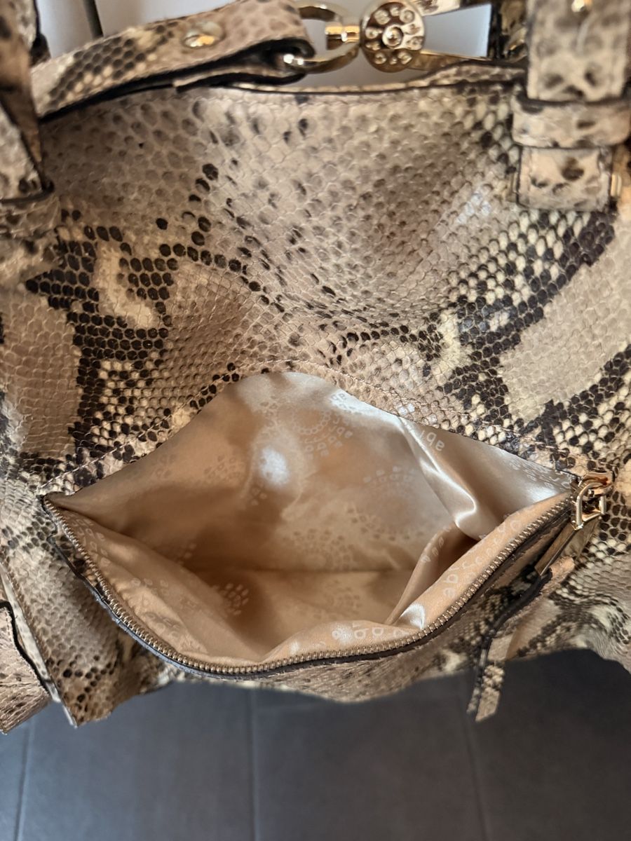 Taschen für Damen: Handtasche Schlangenoptik beige braun – Neu (gemäss Beschreibung) aus Schaffhausen von bet_5znm 3