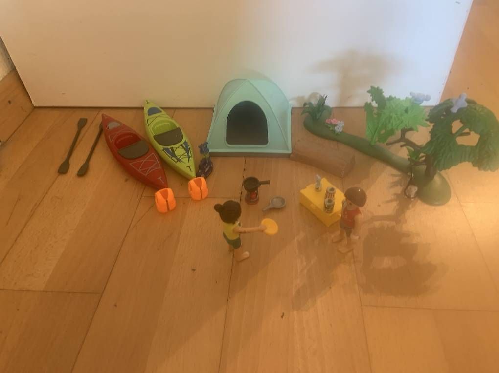 Spielzeuge: Playmobil Camping Zelten – Gebraucht aus Bolligen von Probaton