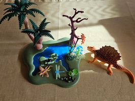 Playmobil 5235 Dimetrodon mit Wasserstelle
