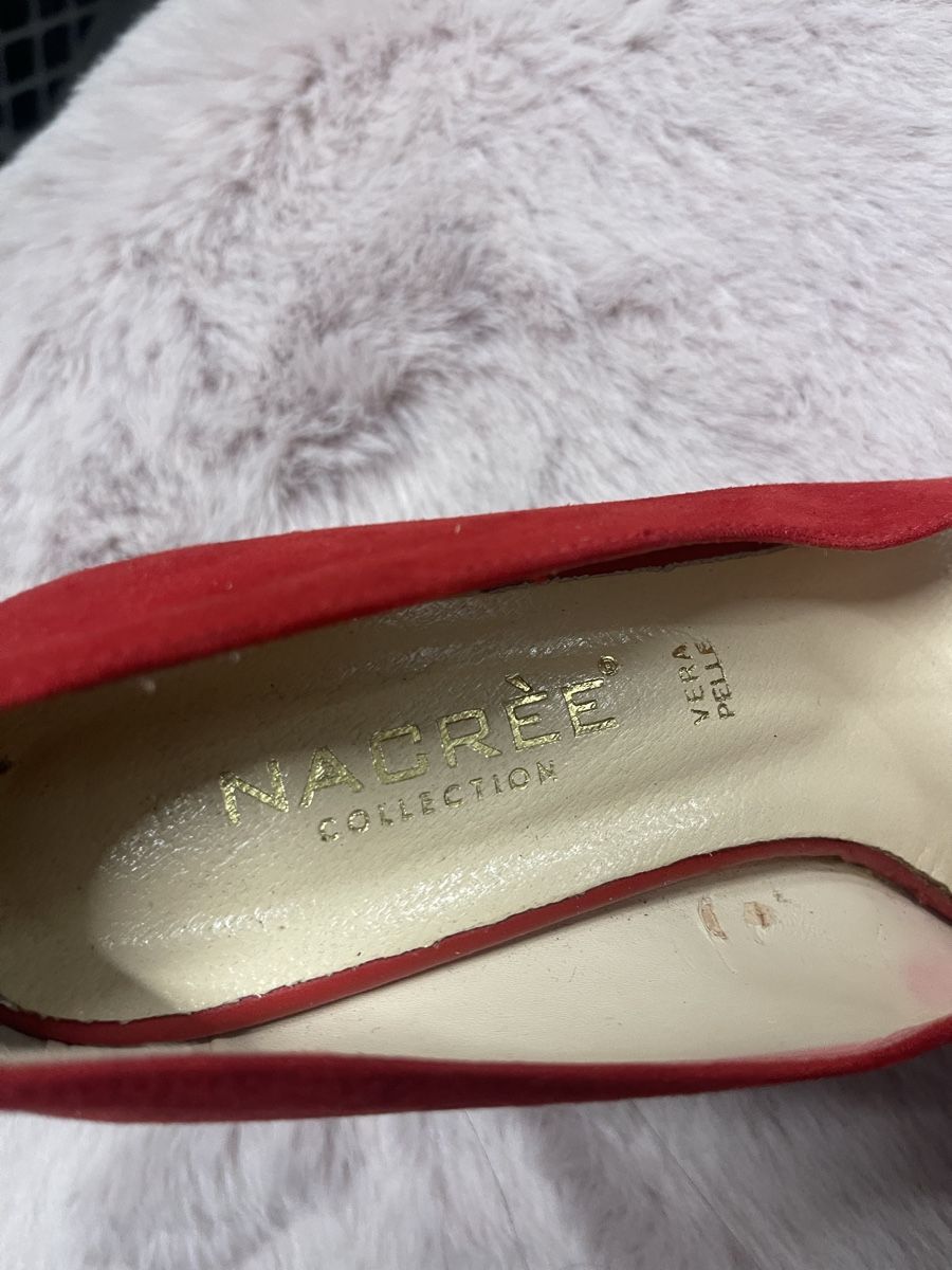 Scarpe da donna: Rote Pumps, Gr. 37, – Usato da Oberwil BL venduto da dyl_htk9 2