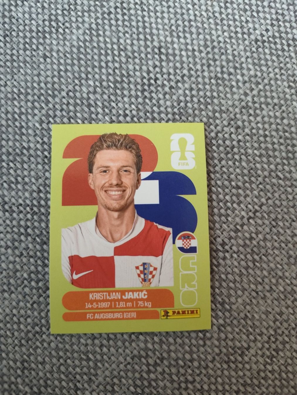 Panini Carte collezionabili: Panini WM 2026 CRO 8, Jakic – Usato da Aarburg venduto da gloeckgloeck