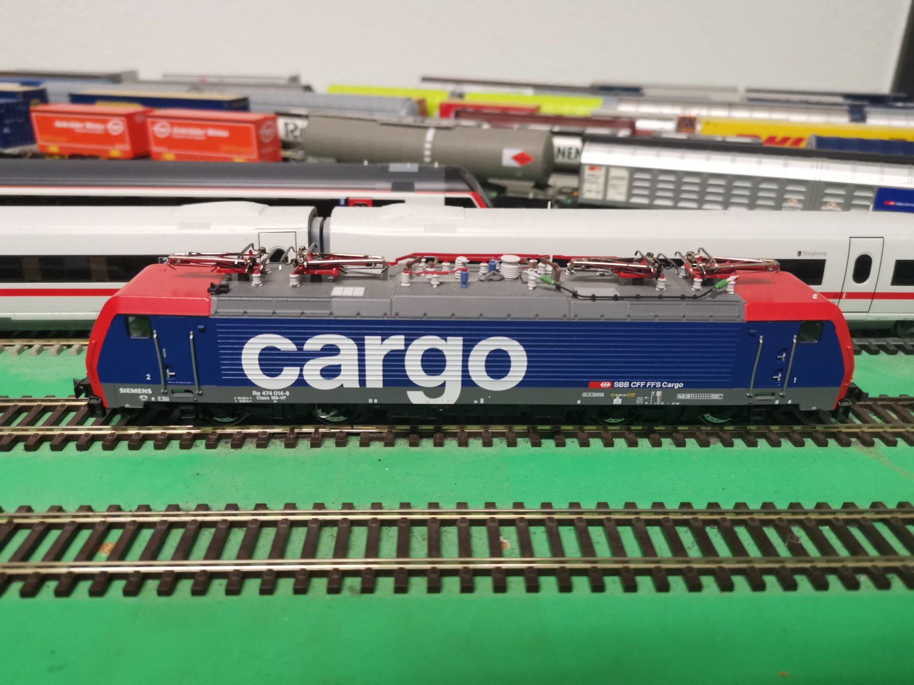 Roco Modellini di ferrovie: Roco 63666 - Re 474 014 der SBB Cargo – Usato da St. Margrethen SG venduto da tribeli98 4