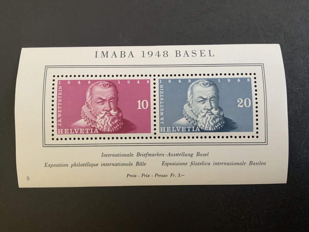 Tutti i francobolli: Blockausgabe Briefmarken – Nuovo (secondo la descrizione) da Binningen venduto da chr_cr5n