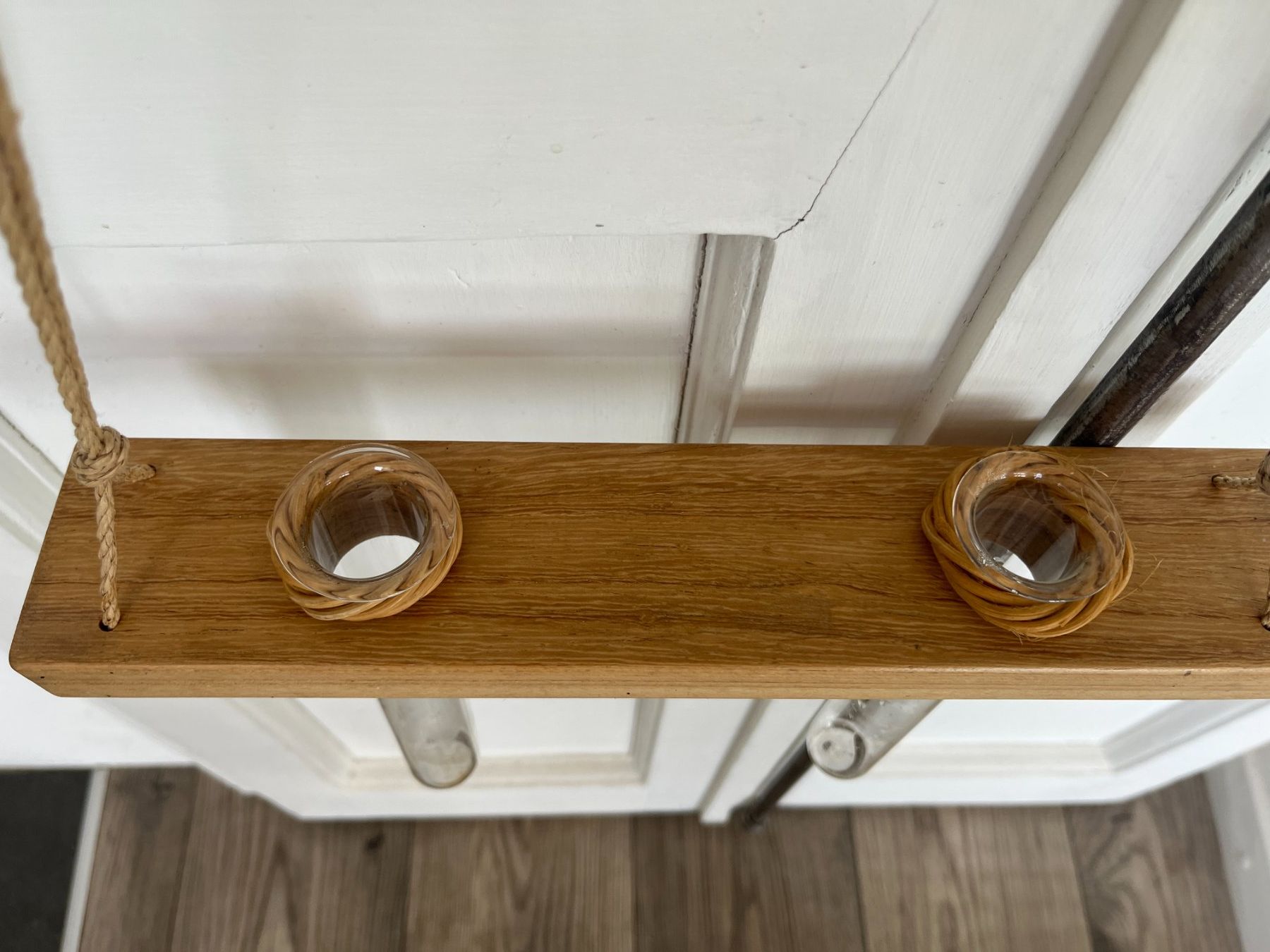 Vasi & Recipienti: Support fleurs Soliflore verre et bois – Usato da Seiry venduto da vanille08 4