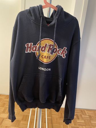 Hard Rock Cafe Londres - Sweat à capuche vintage, S
