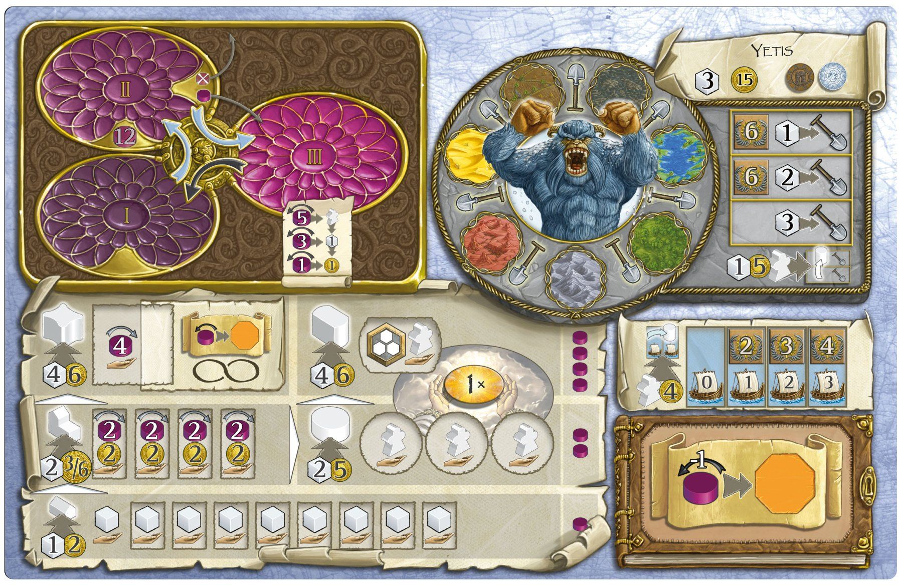 Spiele: Erweiterung Terra Mystica: Feuer & Eis – Neu und originalverpackt aus Uster von Ludit 4