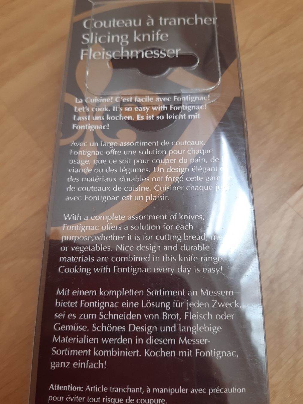 Coltelli da cucina: Fontignac Fleischmesser – Nuovo e nell'imballaggio originale da Aarau venduto da crissta 3