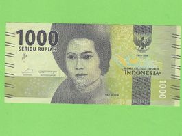 Indonesien 1000 Rupiah Banknote - Rarität für Sammler!