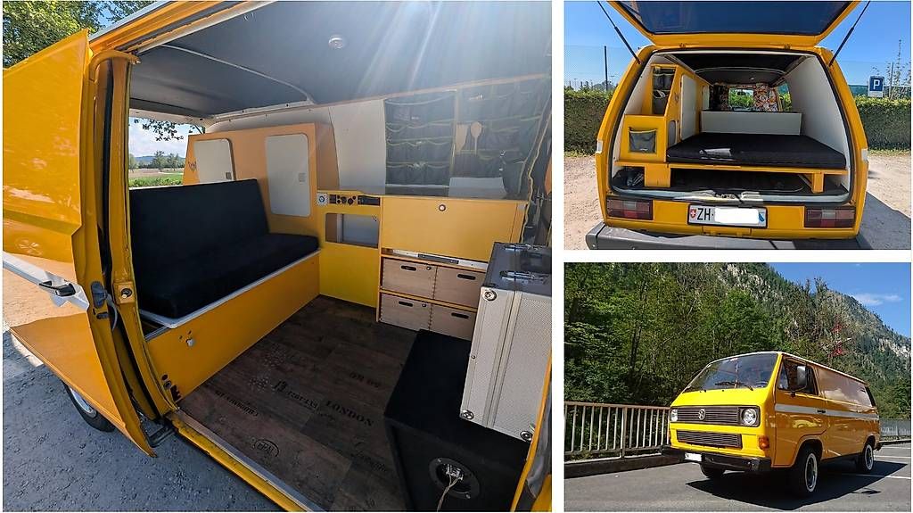 VW Automobili: VW T3 "Camper", frisch ab MFK und Service – Usato da Winterthur venduto da Thpunktz 3