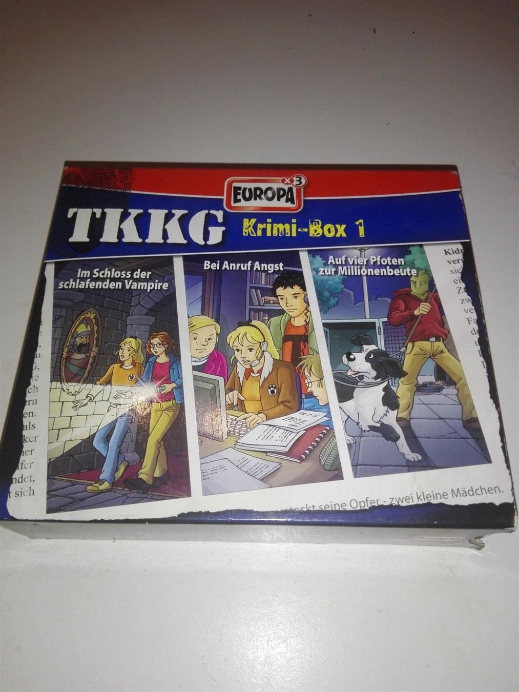 CD: TKKG  Krimi-Box (1)              3-CD's – Usato da St. Gallen venduto da elk2021