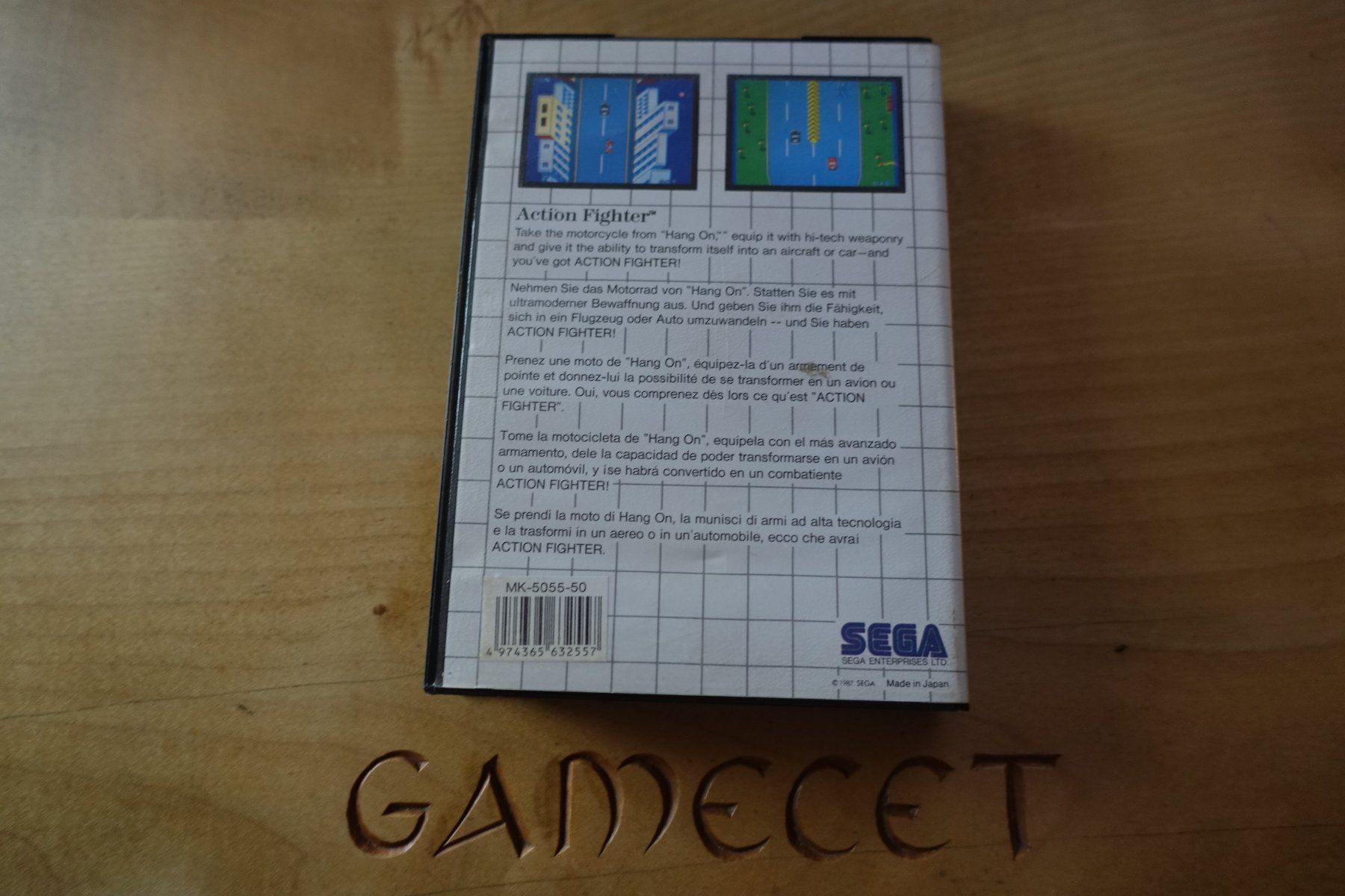 Sega Spiele: Action Fighter - Master System – Gebraucht aus Steinach von Gamecet 2