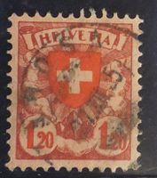 ST215) 164.2.01, Abart HFLVETIA statt Helvetia Kt. 120.-
