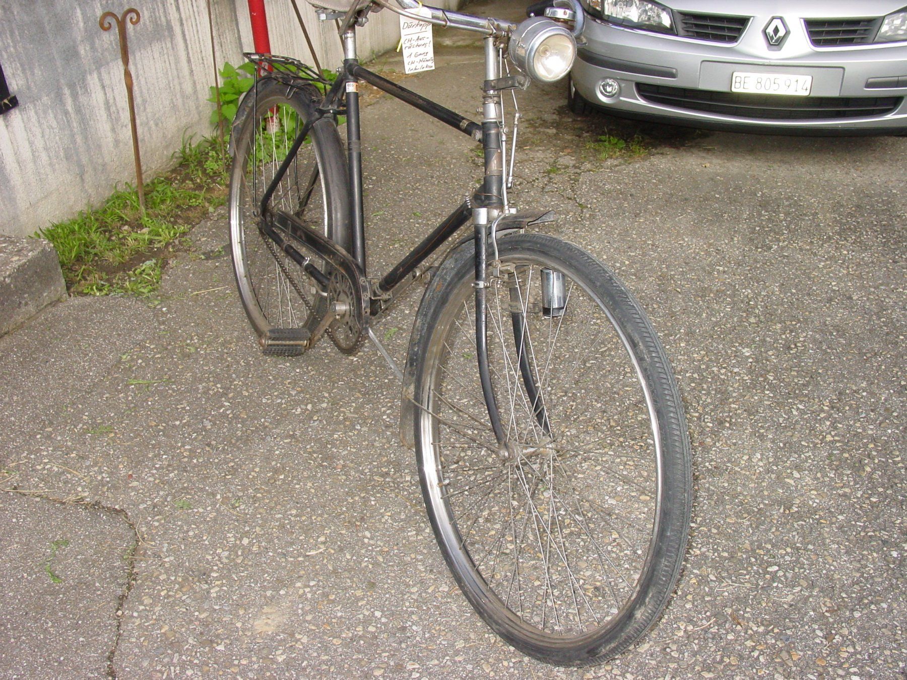 Biciclette: Oldtimer Velo Dürkopp Herrenrad Schweizer Ausführung – Difettoso da Ursenbach venduto da rekruten-shop 6