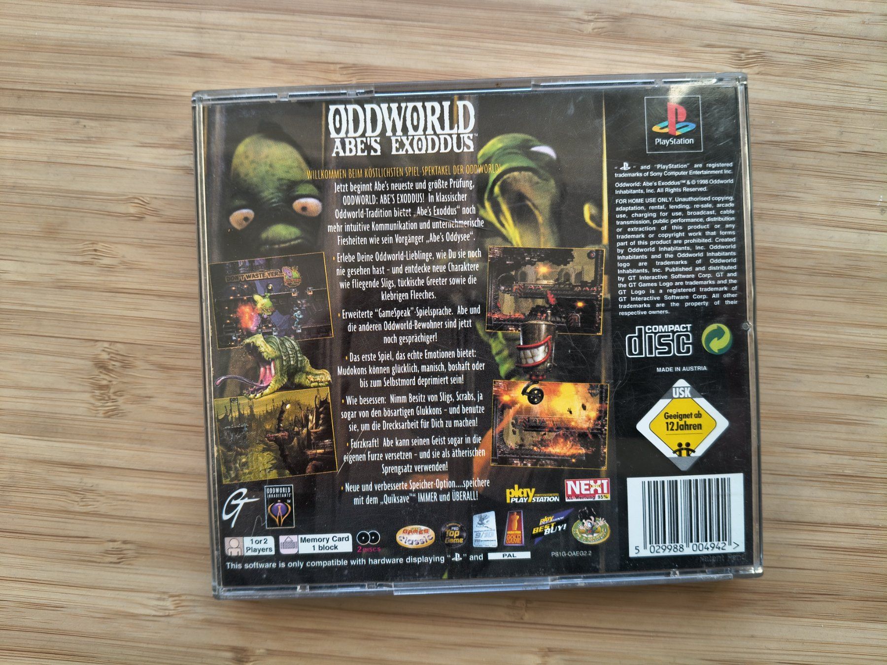 Giochi: Oddworld: Abe's Exoddus (PS 1) – Usato da Riedholz venduto da ste_96cd 1