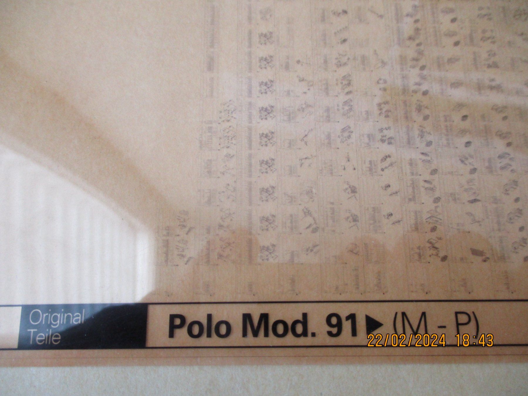 VW Dokumente: POLO VE MODELL 1992 ET-KATALOG – Gebraucht aus Langnau i. E. von Superseven69 1