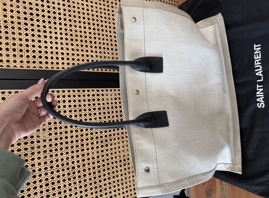 Saint Laurent Borse da donna: Saint Laurent Rive Gauche Tote Canvas – Usato da Pully venduto da Switzerland2020 3