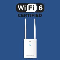 Grandstream GWN7660LR Wi-Fi 6 Access Point für den Innen- un