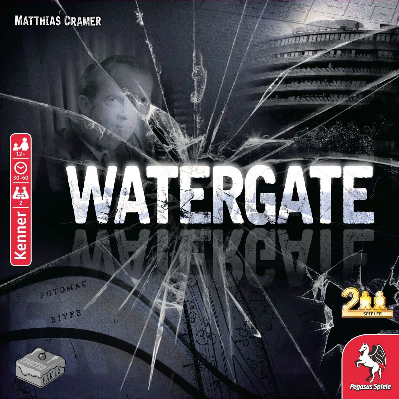 Pegasus Spiele Giochi: Watergate (D) – Nuovo e nell'imballaggio originale da Winterthur venduto da Oellampe