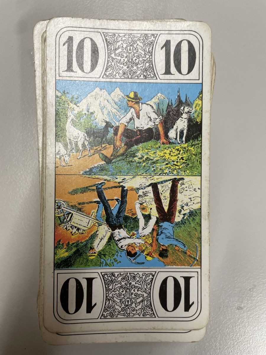 Giochi: Altes Karten Spiel um 1925 Frankreich – Usato da Nidau venduto da Beritundpan 1