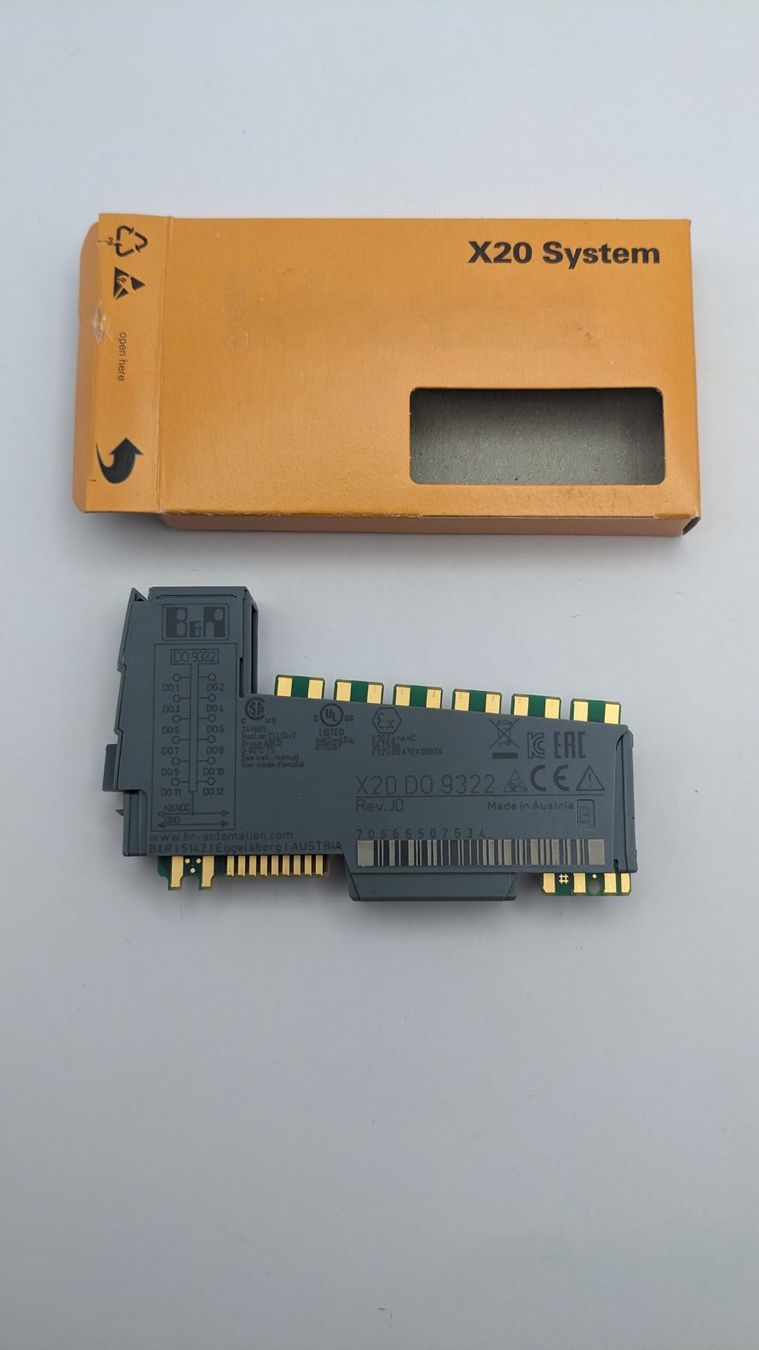 Componenti elettronici: B&R X20DO9322 Rev. J0 Digital Input – Usato da Bad Ragaz venduto da MR_BR