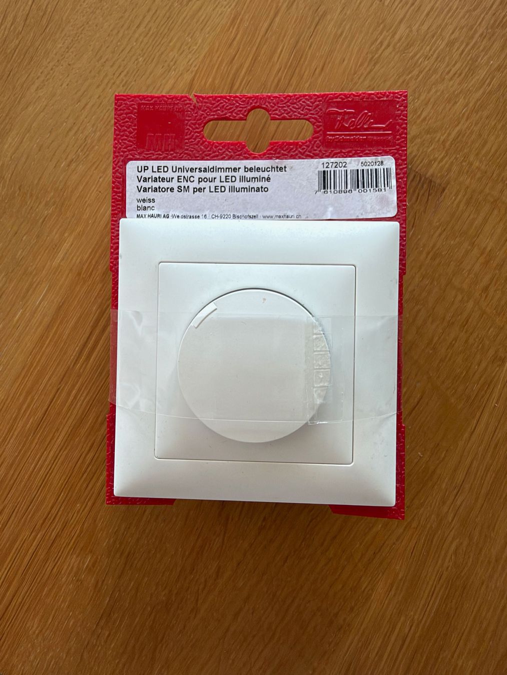 Feller Interruttori: Feller UP LED Universal Dimmer - 40200.LED – Nuovo e nell'imballaggio originale da Basel venduto da chr_7bnh